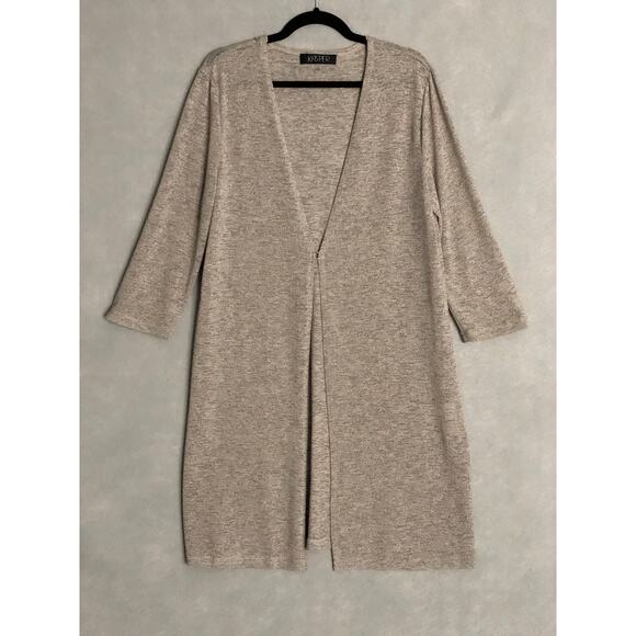 Kasper Sweaters - Kasper Women's Size Large Long Line Lightweight Sweater